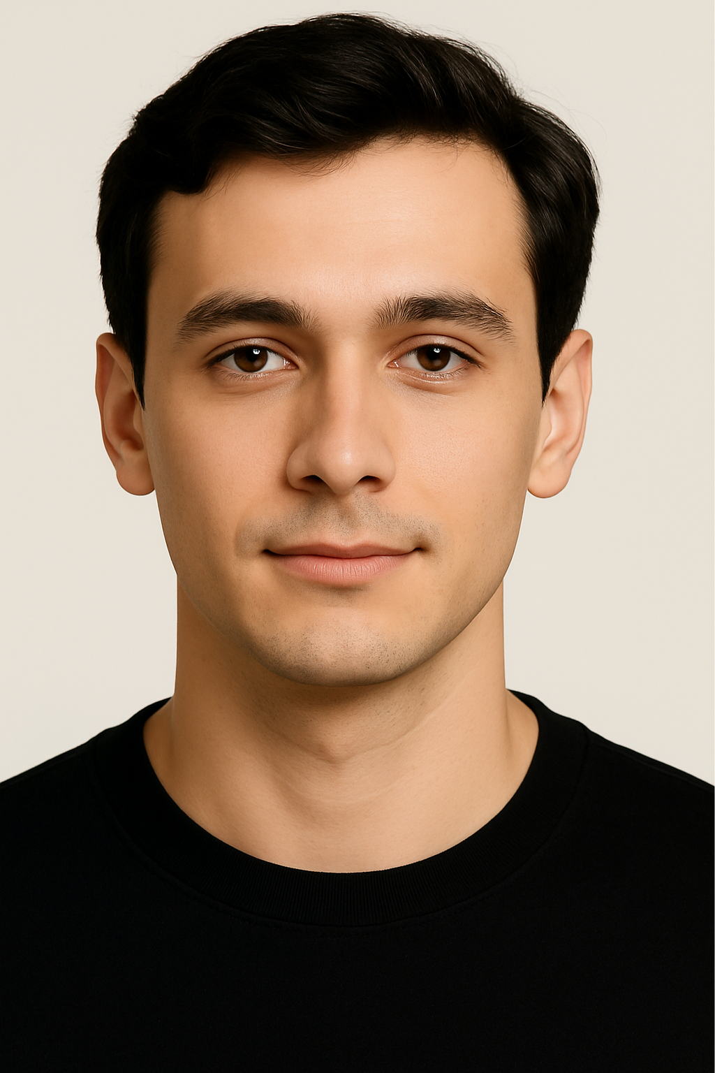 Young man without beard - After no beard filter